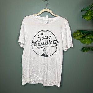 White My Favorite Murder Graphic T Shirt Size Large
